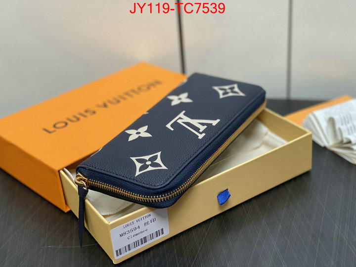 LV Bags(TOP)-Wallet buy high quality cheap hot replica ID: TC7539 $: 119USD,