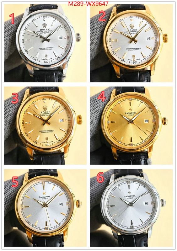Watch(TOP)-Rolex where to buy ID: WX9647 $: 289USD