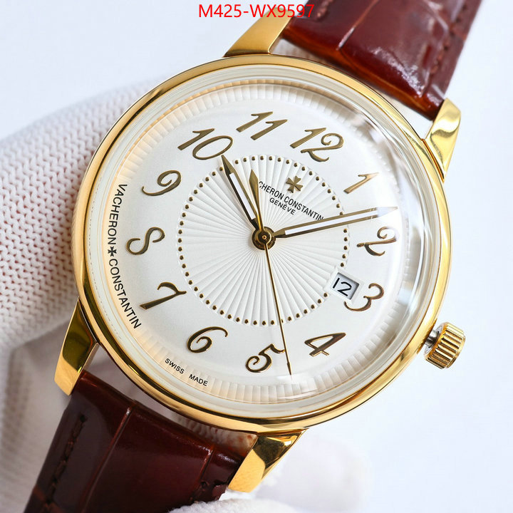 Watch(TOP)-Vacheron Constantin good quality replica ID: WX9597 $: 425USD