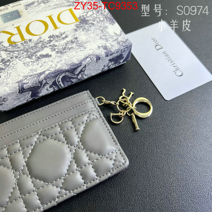 Dior Bags(4A)-Wallet- outlet sale store ID: TC9353 $: 35USD,