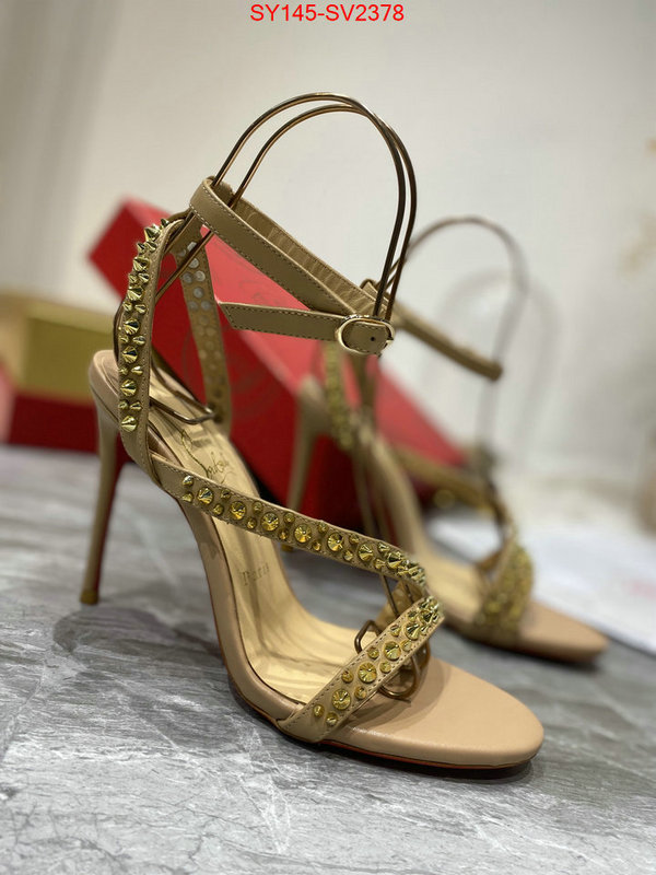 Women Shoes-Christian Louboutin high quality customize ID: SV2378 $: 145USD