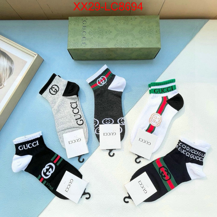 Sock-Gucci supplier in china ID: LC8694 $: 29USD