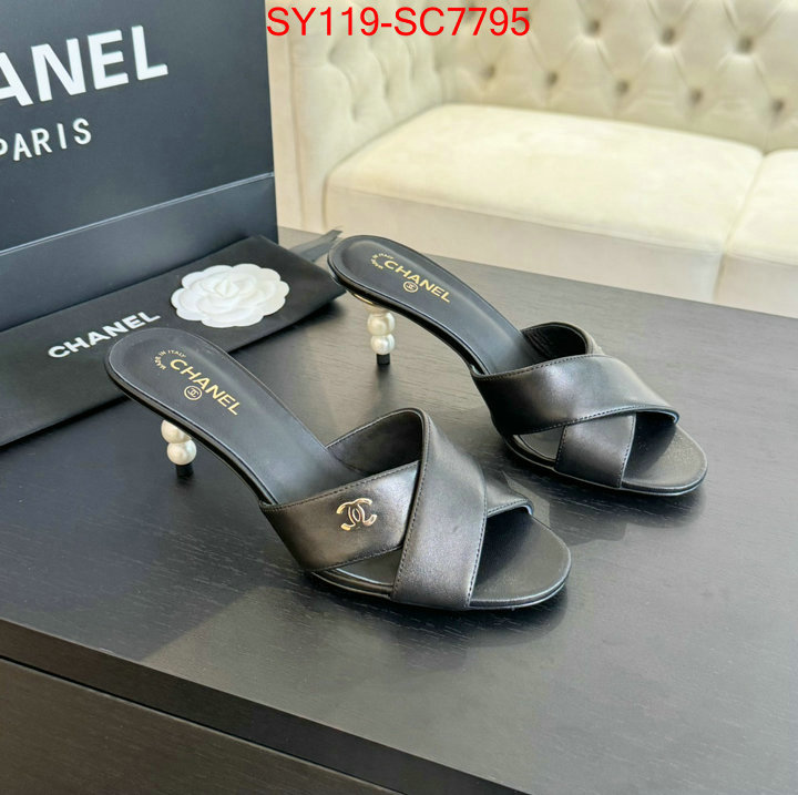Women Shoes-Chanel for sale cheap now ID: SC7795 $: 119USD