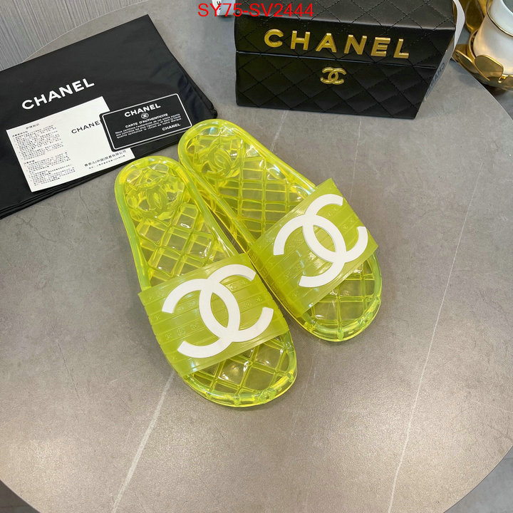 Men shoes-Chanel designer 1:1 replica ID: SV2444 $: 75USD