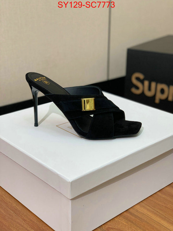 Women Shoes-Balmain shop designer replica ID: SC7773 $: 129USD