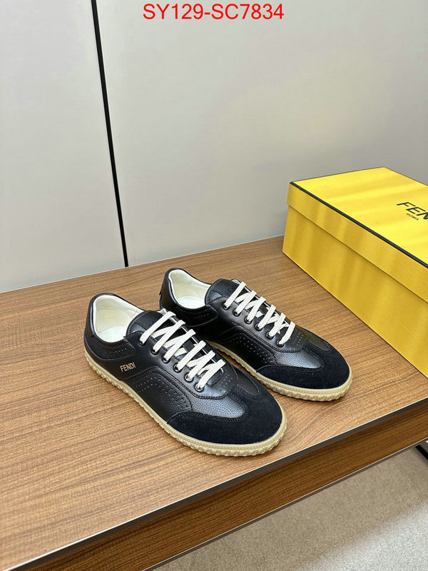 Men Shoes-Fendi shop designer replica ID: SC7834 $: 129USD