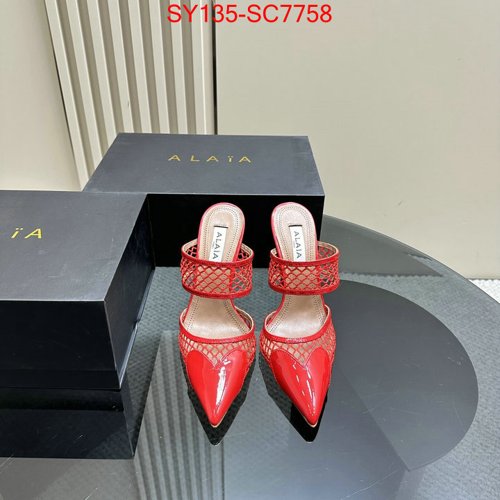 Women Shoes-ALAIA copy aaaaa ID: SC7758 $: 135USD