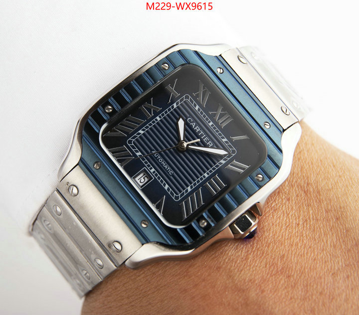 Watch(TOP)-Cartier buy 1:1 ID: WX9615 $: 229USD