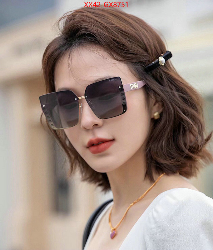 Glasses-Miu Miu high-end designer ID: GX8751 $: 42USD