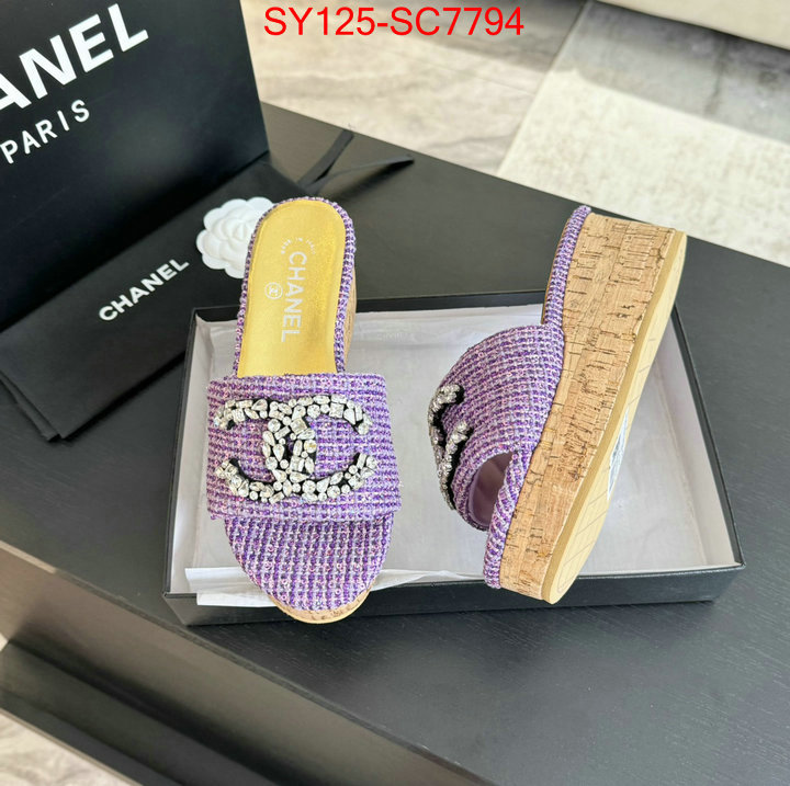 Women Shoes-Chanel brand designer replica ID: SC7794 $: 125USD