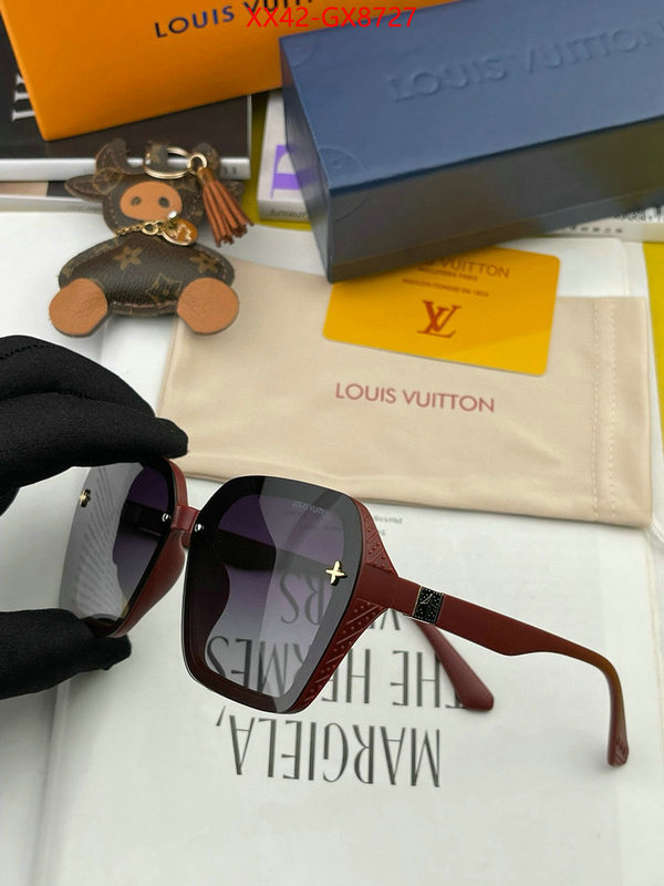 Glasses-LV 2024 luxury replicas ID: GX8727 $: 42USD