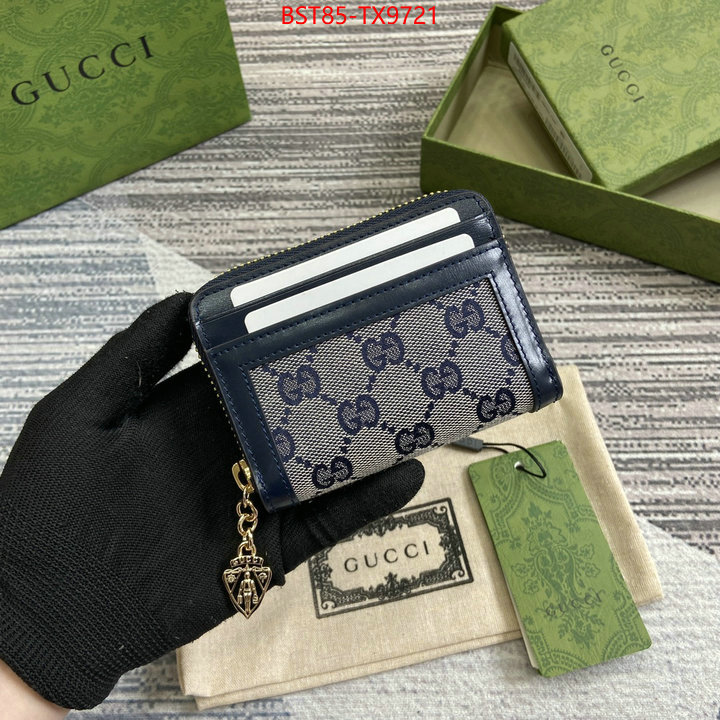 Gucci Bags(TOP)-Wallet- best luxury replica ID: TX9721 $: 85USD,