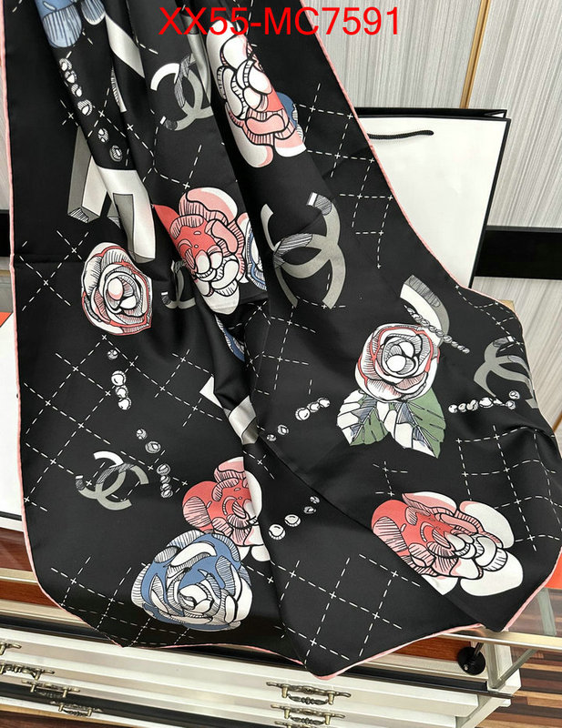 Scarf-Chanel best quality designer ID: MC7591 $: 55USD