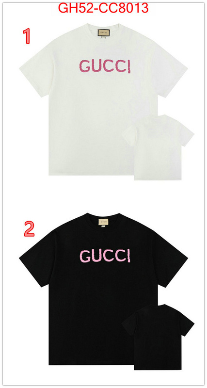 Clothing-Gucci wholesale ID: CC8013 $: 52USD