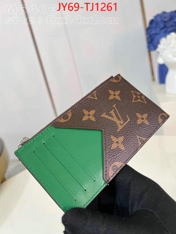 LV Bags(TOP)-Wallet replica shop ID: TJ1261 $: 69USD,