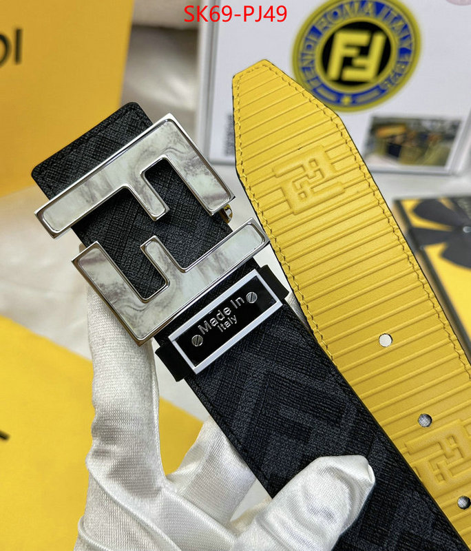 Belts-Fendi 2024 aaaaa replica customize ID: PJ49 $: 69USD