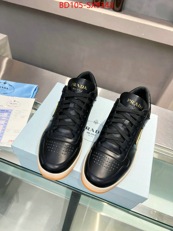 Men shoes-Prada aaaaa customize ID: SX9343 $: 105USD