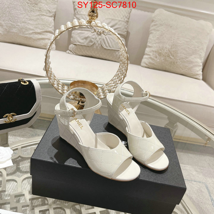 Women Shoes-Chanel sell online ID: SC7810 $: 125USD