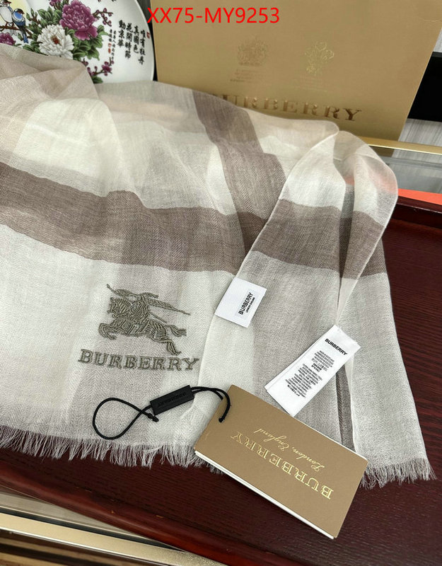 Scarf-Burberry from china ID: MY9253 $: 75USD