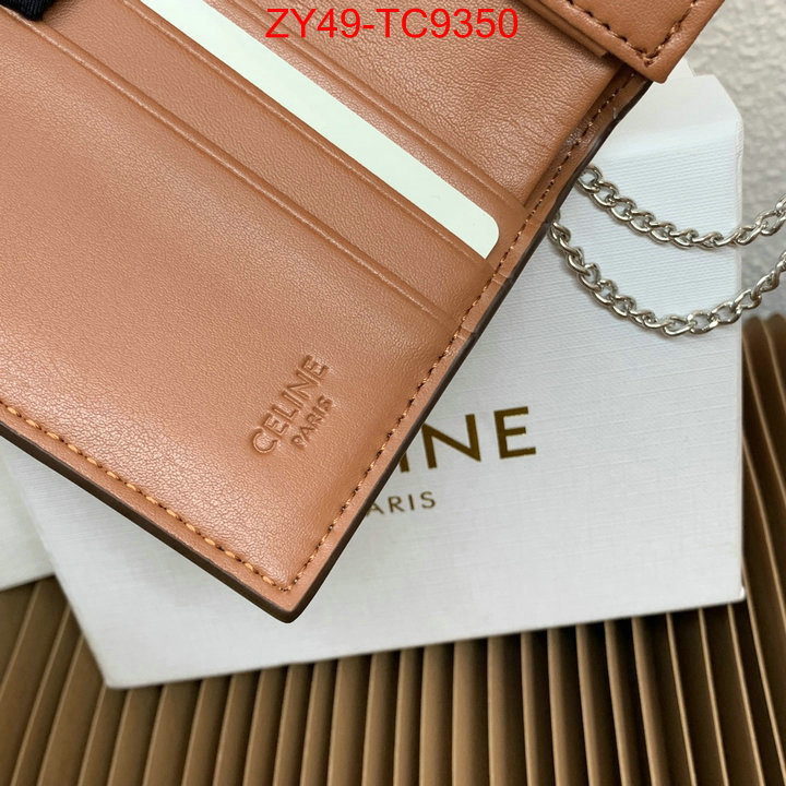 CELINE Bags(4A)-Wallet buy high-quality fake ID: TC9350 $: 49USD,