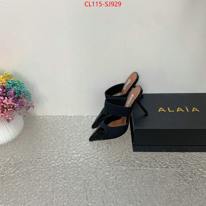 Women Shoes-ALAIA can you buy replica ID: SJ929 $: 115USD