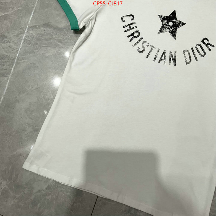 Clothing-Dior designer high replica ID: CJ817 $: 55USD