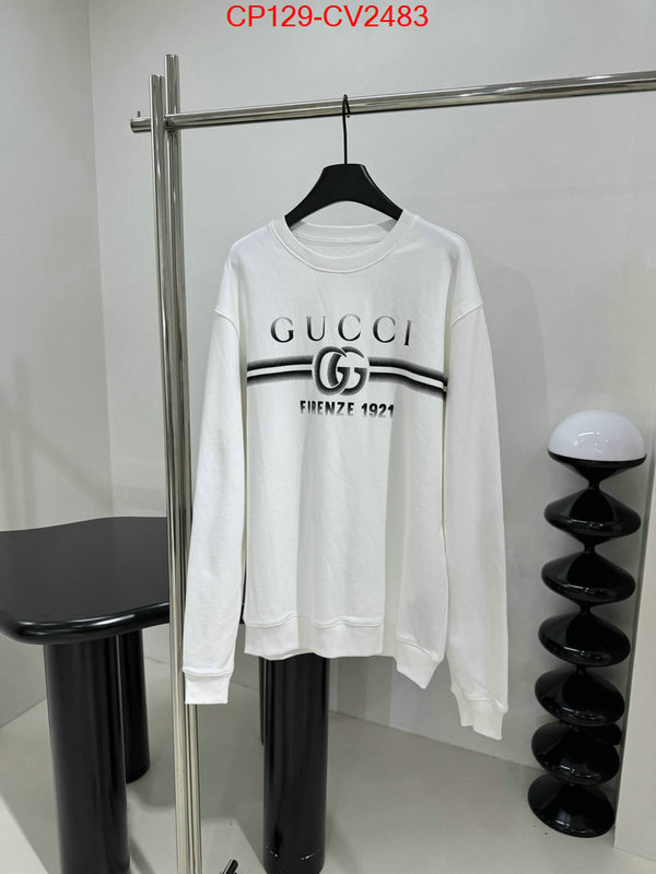 Clothing-Gucci best capucines replica ID: CV2483 $: 129USD