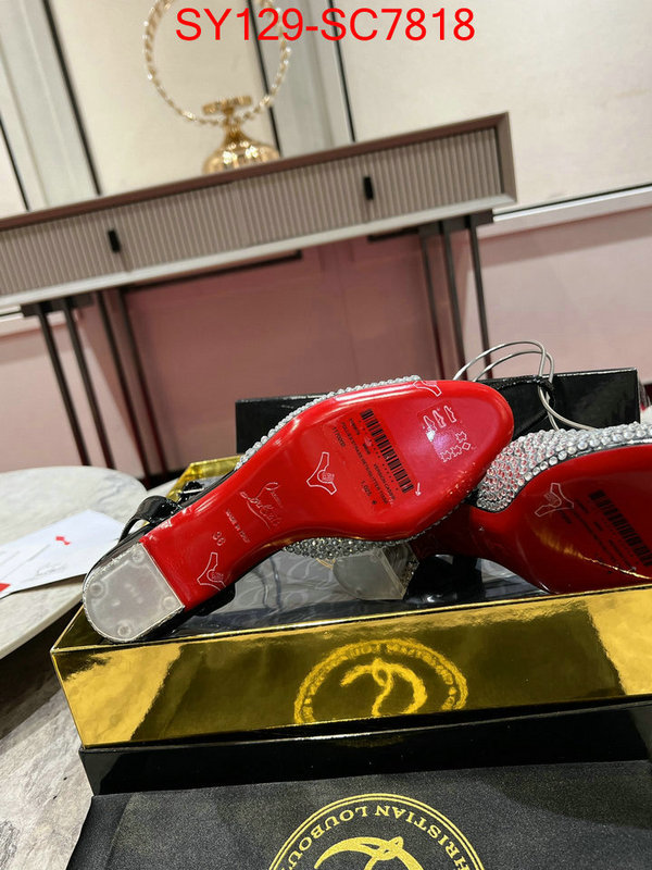 Women Shoes-Christian Louboutin replicas buy special ID: SC7818 $: 129USD