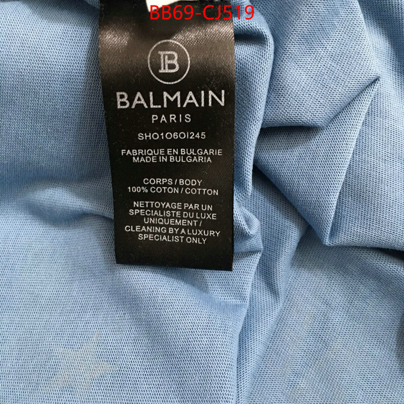 Clothing-Balmain quality replica ID: CJ519 $: 69USD