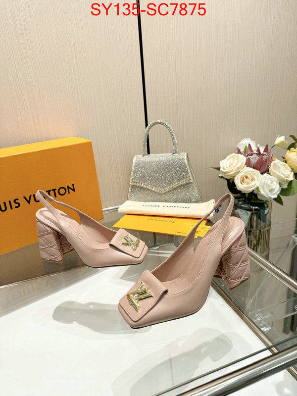 Women Shoes-LV wholesale imitation designer replicas ID: SC7875 $: 135USD