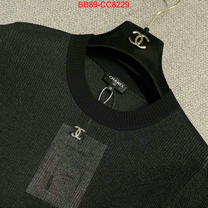 Clothing-Chanel where can i buy ID: CC8229 $: 89USD