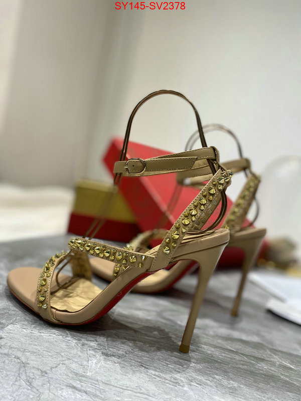 Women Shoes-Christian Louboutin high quality customize ID: SV2378 $: 145USD