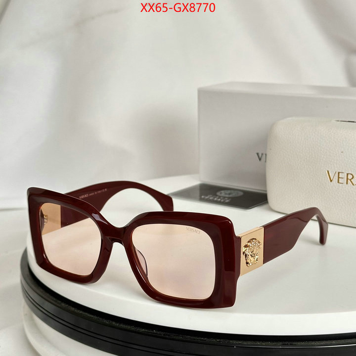 Glasses-Versace high quality replica designer ID: GX8770 $: 65USD