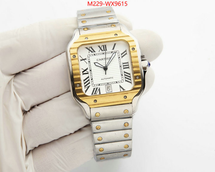 Watch(TOP)-Cartier buy 1:1 ID: WX9615 $: 229USD