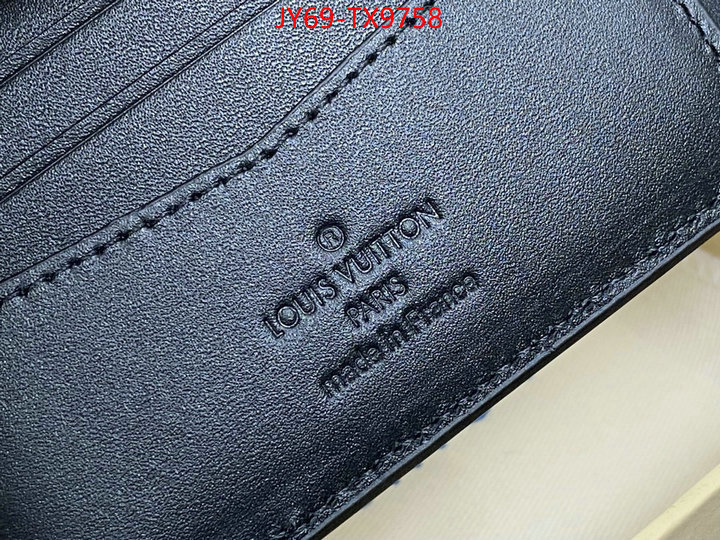 LV Bags(TOP)-Wallet fake ID: TX9758 $: 69USD,