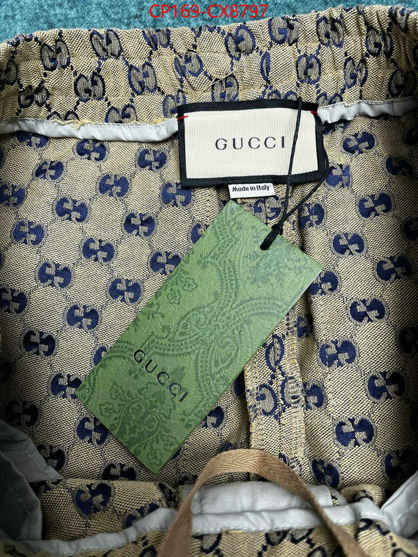 Clothing-Gucci top quality designer replica ID: CX8797