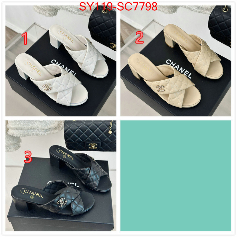 Women Shoes-Chanel quality replica ID: SC7798 $: 119USD