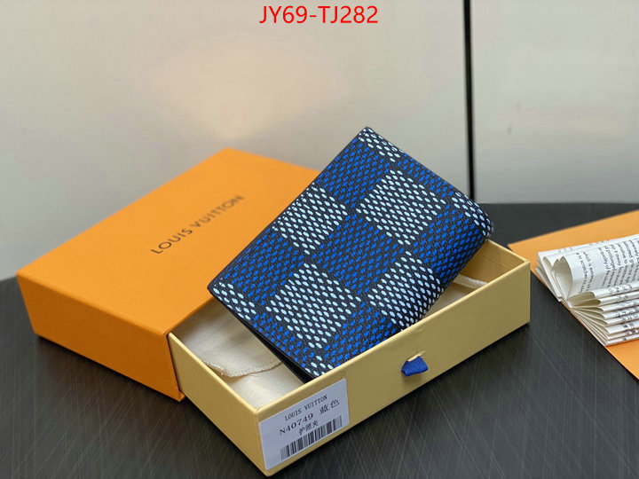 LV Bags(TOP)-Wallet copy ID: TJ282 $: 69USD,