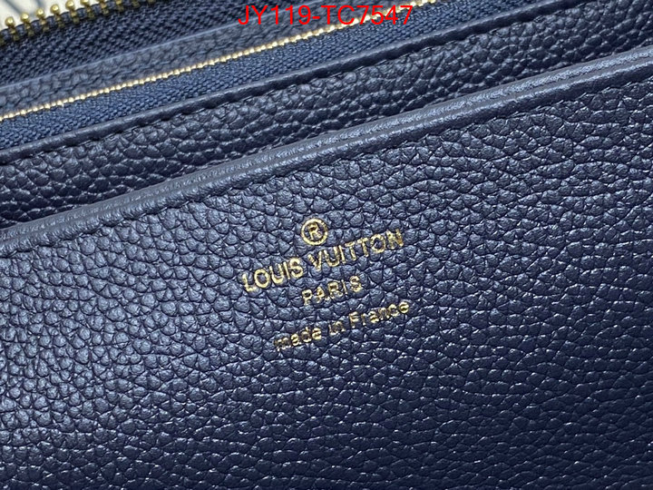 LV Bags(TOP)-Wallet wholesale replica ID: TC7547 $: 119USD,