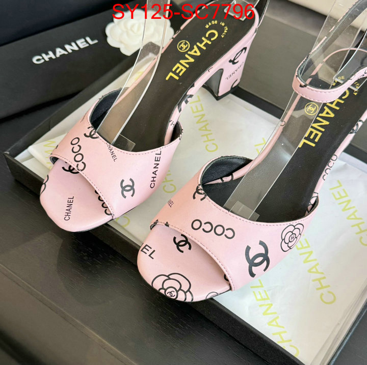 Women Shoes-Chanel wholesale replica shop ID: SC7796 $: 125USD