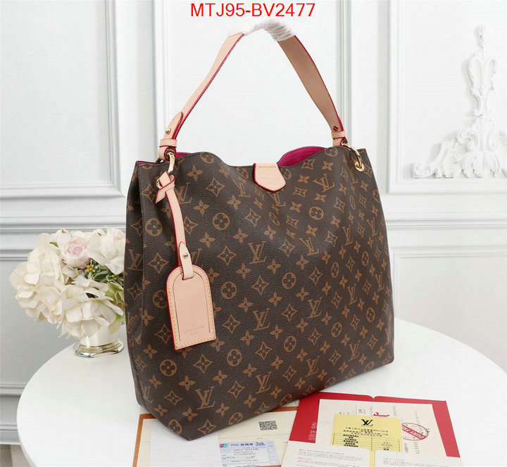 LV Bags(4A)-Handbag Collection- top quality ID: BV2477 $: 95USD,