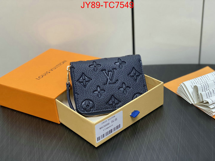 LV Bags(TOP)-Wallet wholesale sale ID: TC7549 $: 89USD,
