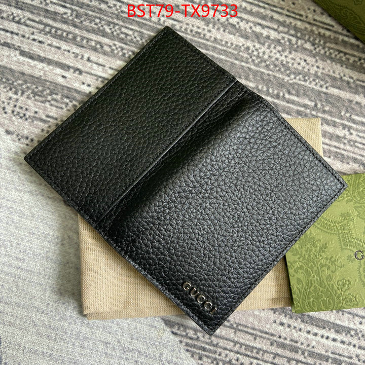 Gucci Bags(TOP)-Wallet- best quality fake ID: TX9733 $: 79USD,