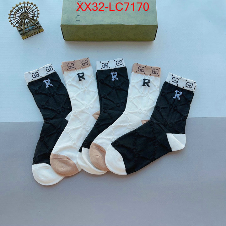 Sock-Gucci cheap wholesale ID: LC7170 $: 32USD