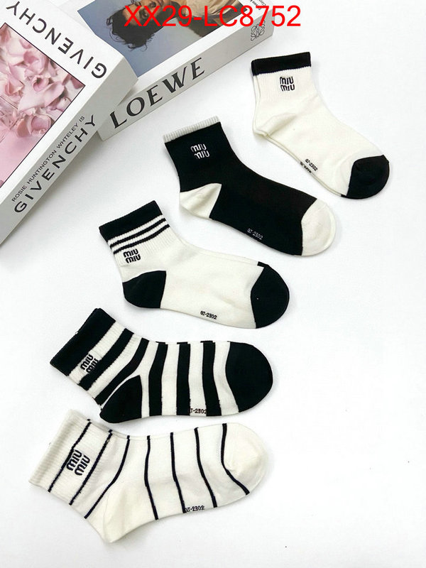 Sock-Miu Miu sale outlet online ID: LC8752 $: 29USD