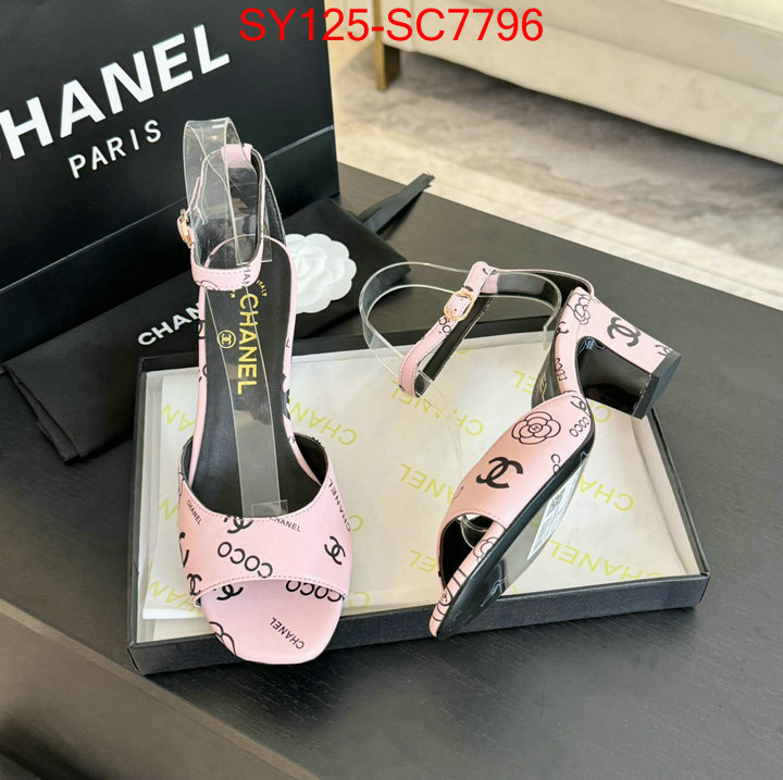 Women Shoes-Chanel wholesale replica shop ID: SC7796 $: 125USD