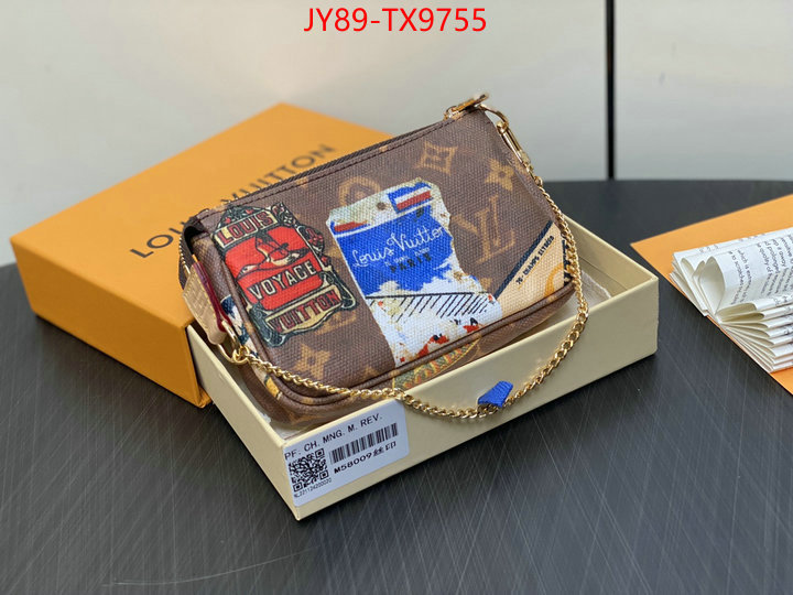 LV Bags(TOP)-Wallet the highest quality fake ID: TX9755 $: 89USD,