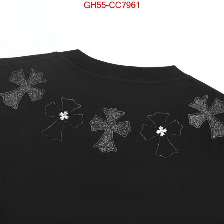 Clothing-Chrome Hearts wholesale replica shop ID: CC7961 $: 55USD