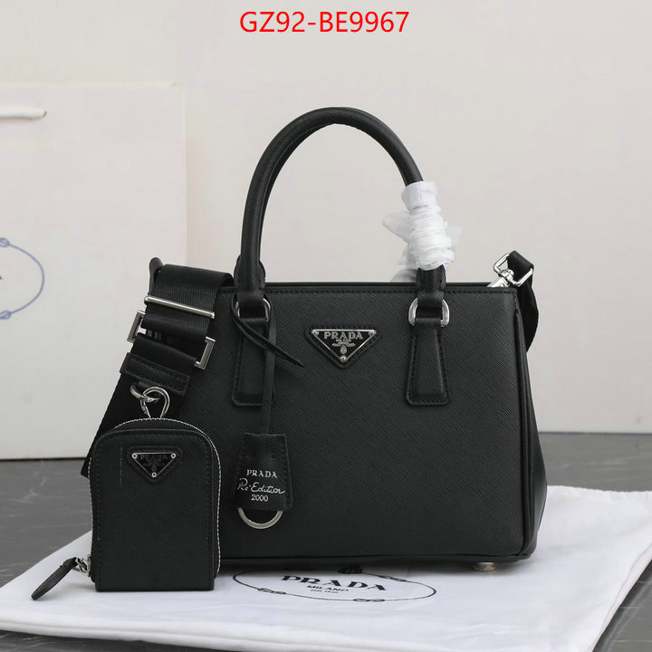 Prada Bags(4A)-Handbag- what's the best to buy replica ID: BE9967 $: 92USD,