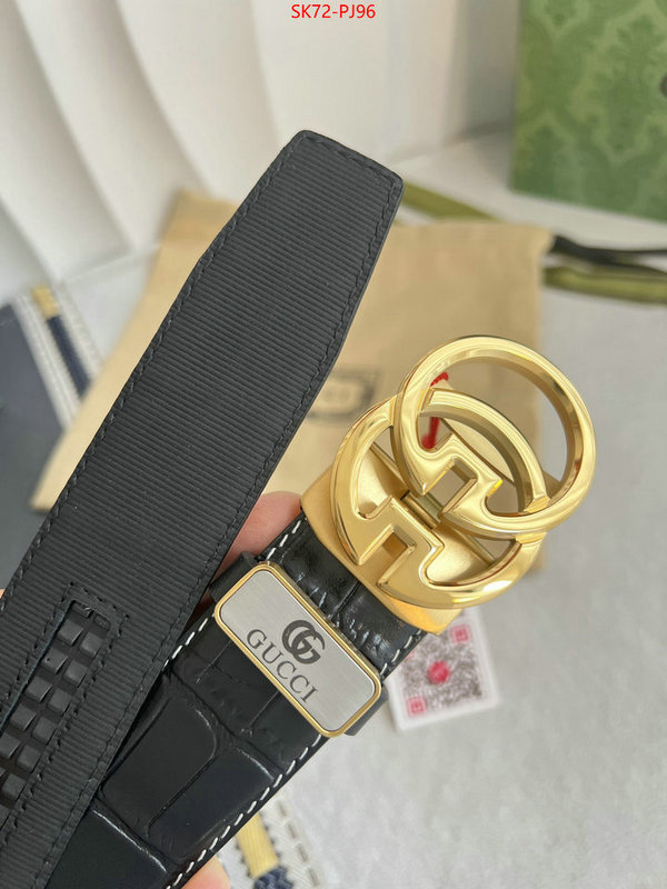 Belts-Gucci cheap ID: PJ96 $: 72USD